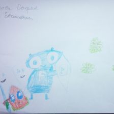 София Евгеньевна Маркова в конкурсе «Подвиги рыцаря Фторида в борьбе с кариесом»