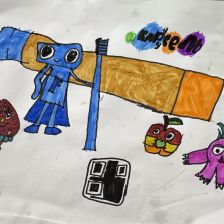 Милана Vladimirovna Пугачева в конкурсе «Подвиги рыцаря Фторида в борьбе с кариесом»