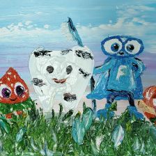 Эльдар Юрьевич Латухин в конкурсе «Подвиги рыцаря Фторида в борьбе с кариесом»