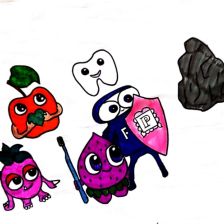 Виктория ИВАНОВНА ТРАПЕЗНИКОВА в конкурсе «Подвиги рыцаря Фторида в борьбе с кариесом»