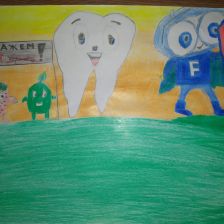 Андрей Леонидович Тихомиров в конкурсе «Подвиги рыцаря Фторида в борьбе с кариесом»