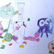 Артём Владиславович Ступицын в конкурсе «Подвиги рыцаря Фторида в борьбе с кариесом»