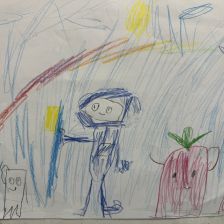 Захар Дьяченко в конкурсе «Подвиги рыцаря Фторида в борьбе с кариесом»