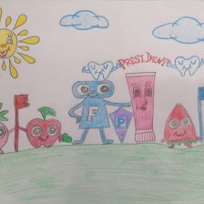 Арсений Александрович Третьяков в конкурсе «Подвиги рыцаря Фторида в борьбе с кариесом»