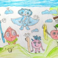 Таисия Ашихмина в конкурсе «Подвиги рыцаря Фторида в борьбе с кариесом»