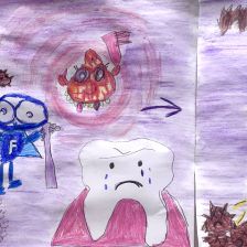 Артём Митин в конкурсе «Подвиги рыцаря Фторида в борьбе с кариесом»