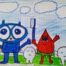 Милена Руслановна Обухова в конкурсе «Подвиги рыцаря Фторида в борьбе с кариесом»