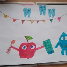 Софья Дмитриевна Шмурак в конкурсе «Подвиги рыцаря Фторида в борьбе с кариесом»