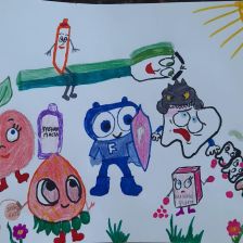 Никита Александрович Трунов в конкурсе «Подвиги рыцаря Фторида в борьбе с кариесом»