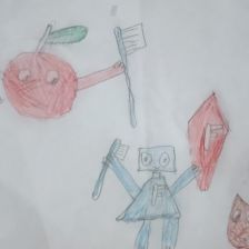 Даша Павловна Игнатьева в конкурсе «Подвиги рыцаря Фторида в борьбе с кариесом»