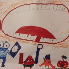 София Эльдаровна Биджиева в конкурсе «Подвиги рыцаря Фторида в борьбе с кариесом»