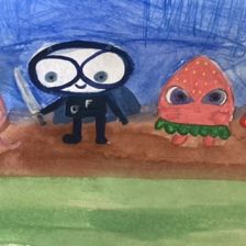 Михаил Александрович Зубков в конкурсе «Подвиги рыцаря Фторида в борьбе с кариесом»