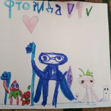 Аделина Мукашева в конкурсе «Подвиги рыцаря Фторида в борьбе с кариесом»