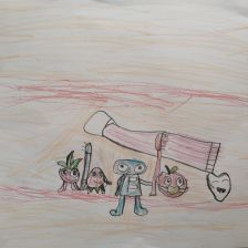 Анна Евгеньевна Фаткулина в конкурсе «Подвиги рыцаря Фторида в борьбе с кариесом»