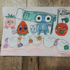 Алмаз Фаттахов в конкурсе «Подвиги рыцаря Фторида в борьбе с кариесом»