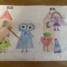 Катя Романовна Ярема в конкурсе «Подвиги рыцаря Фторида в борьбе с кариесом»