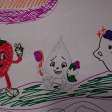 Наталья Владимировна Кудашева в конкурсе «Подвиги рыцаря Фторида в борьбе с кариесом»