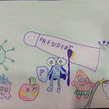 Варя Валентиновна Помулева в конкурсе «Подвиги рыцаря Фторида в борьбе с кариесом»