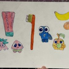 Милана Юрьевна Гнездилова в конкурсе «Подвиги рыцаря Фторида в борьбе с кариесом»