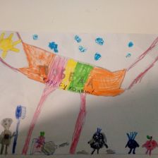 Любовь Максимовна Лялина в конкурсе «Подвиги рыцаря Фторида в борьбе с кариесом»