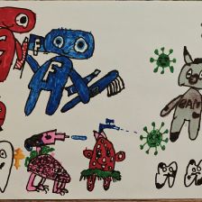 Дмитрий Дмитриевич Богданов в конкурсе «Подвиги рыцаря Фторида в борьбе с кариесом»