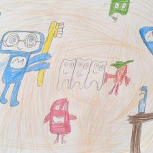 Василиса Витальевна Кузнецова в конкурсе «Подвиги рыцаря Фторида в борьбе с кариесом»