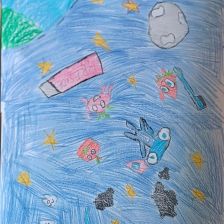 Катя Андреевна Ионова в конкурсе «Подвиги рыцаря Фторида в борьбе с кариесом»