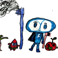 Елена Николаевна Глухова в конкурсе «Подвиги рыцаря Фторида в борьбе с кариесом»