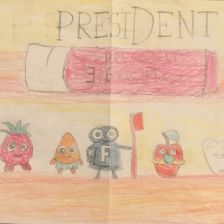 Динар Темирбулатов в конкурсе «Подвиги рыцаря Фторида в борьбе с кариесом»