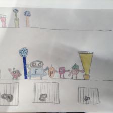 Милана Гришутина в конкурсе «Подвиги рыцаря Фторида в борьбе с кариесом»