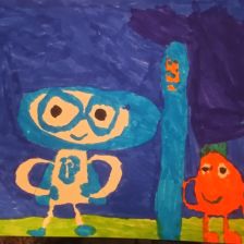 Дарина Владимировна Рудакова в конкурсе «Подвиги рыцаря Фторида в борьбе с кариесом»