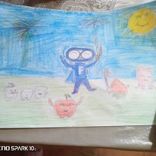 Аиша Камилевна Сулейманова в конкурсе «Подвиги рыцаря Фторида в борьбе с кариесом»