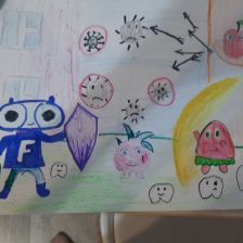 Мира Михайловна Беседина в конкурсе «Подвиги рыцаря Фторида в борьбе с кариесом»