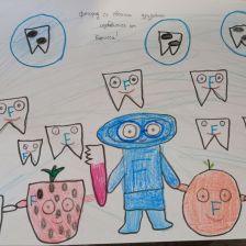 Виктория Витальевна Куринная в конкурсе «Подвиги рыцаря Фторида в борьбе с кариесом»