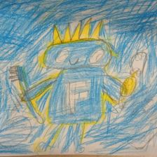 Егор Серов в конкурсе «Подвиги рыцаря Фторида в борьбе с кариесом»