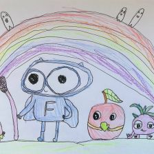 Алиса Буленкова в конкурсе «Подвиги рыцаря Фторида в борьбе с кариесом»