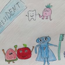 Паша Александрович Кобзев в конкурсе «Подвиги рыцаря Фторида в борьбе с кариесом»