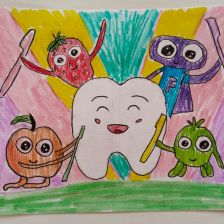 Алиса Игоревна Новичкова в конкурсе «Подвиги рыцаря Фторида в борьбе с кариесом»