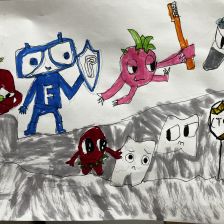 Лейла Егоровна Иннокентьева в конкурсе «Подвиги рыцаря Фторида в борьбе с кариесом»