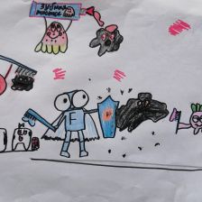 София Игоревна Маланина в конкурсе «Подвиги рыцаря Фторида в борьбе с кариесом»