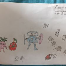 Батраз Таймуразович Фарниев в конкурсе «Подвиги рыцаря Фторида в борьбе с кариесом»