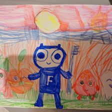 Полина Николаевна Кирсанова в конкурсе «Подвиги рыцаря Фторида в борьбе с кариесом»