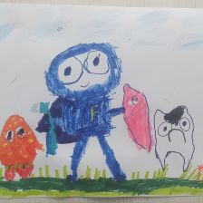 Миша Сергеевич Хараджа в конкурсе «Подвиги рыцаря Фторида в борьбе с кариесом»