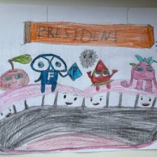 Вера Дмитриевна Тихонкова в конкурсе «Подвиги рыцаря Фторида в борьбе с кариесом»