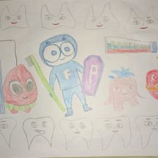 Регина Бабанова в конкурсе «Подвиги рыцаря Фторида в борьбе с кариесом»