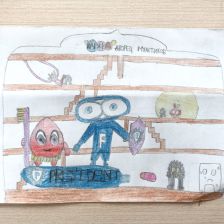 Андрей Иванович Сурков в конкурсе «Подвиги рыцаря Фторида в борьбе с кариесом»