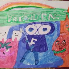 Марьям Юсупова Тагирова в конкурсе «Подвиги рыцаря Фторида в борьбе с кариесом»