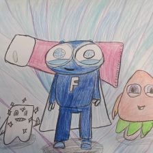 Оля Михайловна Ульчëнкова в конкурсе «Подвиги рыцаря Фторида в борьбе с кариесом»