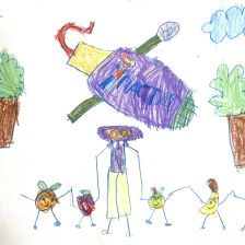 Вера Сергеевна Степанкова в конкурсе «Подвиги рыцаря Фторида в борьбе с кариесом»