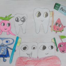 Анна Максимовна Гурова в конкурсе «Подвиги рыцаря Фторида в борьбе с кариесом»